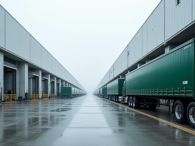 Global logistics hub near the Mexico border