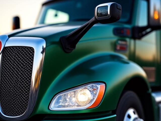 Clean modern tractor unit at Reality Trucking